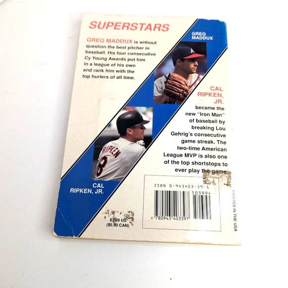 Greg Maddux, Cal Ripken, Jr. by Brenner, Richard J. - Vintage book - 1996 - Picture 2 of 3